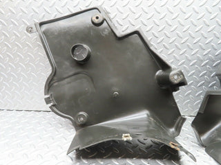 W140 Coupe engine bay undertray cover pair used OEM
