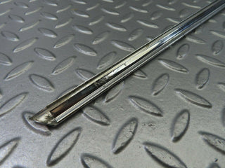 W123 front left door chrome moulding trim used OEM