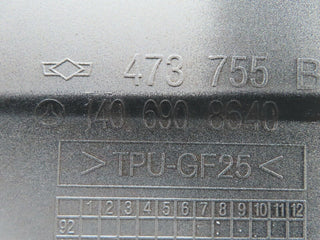 19320 Mercedes-Benz C140 CL420 Coupe Rear Right Fender Wing Lower Trim 1406908640