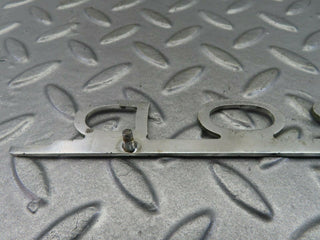 W115 rear trunk badge emblem used OEM