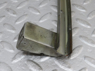 W126 rear left door window channel used OEM