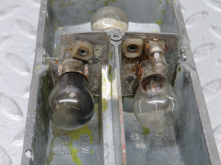 W108 tail light bulb holder right side used OEM