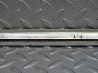 W108 rear left door chrome moulding trim used OEM