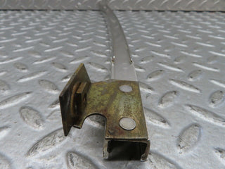W116 rear right door chrome window channel used OEM