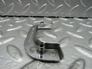 S123 Wagon right chrome door latch trim used OEM