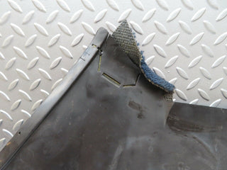 W123 centre console carpet blue left side used OEM
