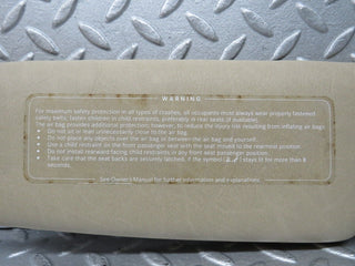 38470 Mercedes-Benz R129 280SL Coupe Sun Visor Left Side Beige