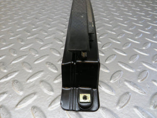 W140 rear left door window exterior trim used OEM