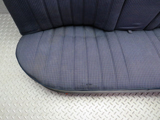 32031 Mercedes-Benz W123 230E Rear Seat Blue 1239203150 1239202716