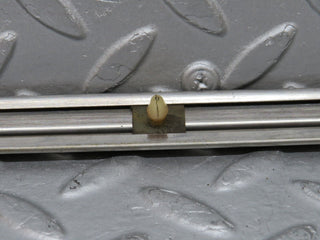 W108 front left door centre moulding trim used OEM