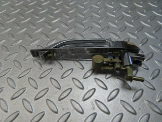 W116 chrome door handle rear right used OEM