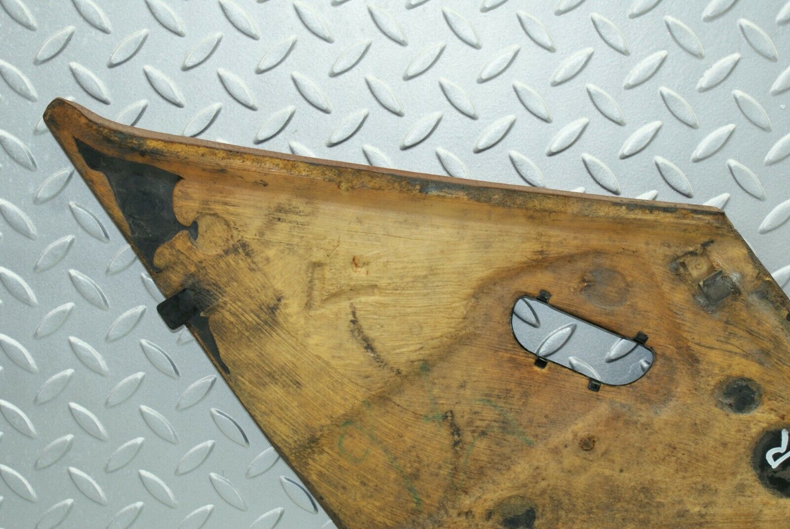 2672 Mercedes-Benz W116 350SE C Pillar Panel Right Side Brown