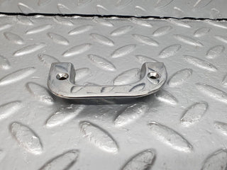 40898 Mercedes-Benz W126 300SE Interior Chrome Door Latch Trim Left 1237230124