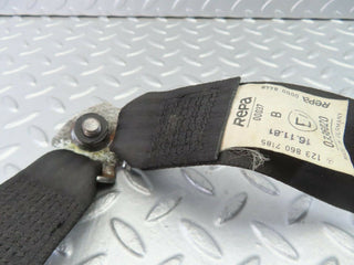 W123 Coupe rear seat belt set with buckles used OEM