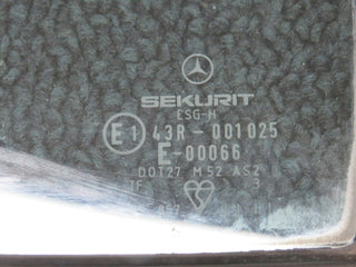 33146 Mercedes-Benz W126 Rear Right Quarter Window Glass 1267350224
