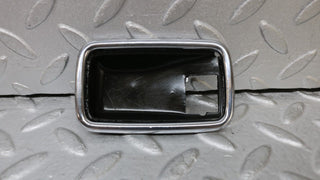 W109 chrome frame for door opener right used OEM