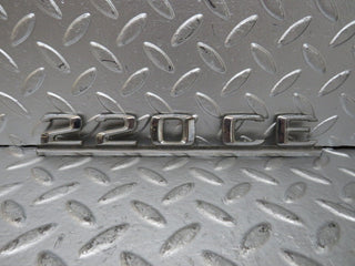 26532 Mercedes-Benz C124 220CE Coupe Trunk  Badge Emblem