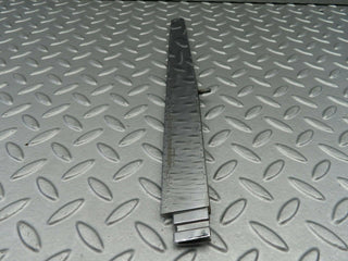 R107 SLC trunk chrome handle moulding right used OEM