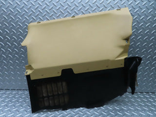 W123 under dash panel left side beige used OEM