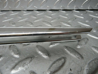 W108 front right chrome window channel used OEM