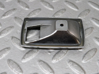 W108 chrome frame for door opener front right used OEM