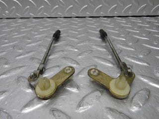 34356 Mercedes-Benz C126 380SEC Coupe Rear Door Lock Knob Pair