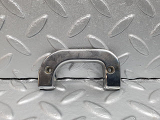 40897 Mercedes-Benz W126 300SE Interior Chrome Door Latch Trim Left 1237230124