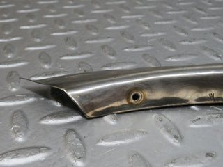 W126 rear left chrome wheel arch trim used OEM