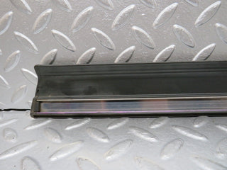 W201 Baby Benz rear left door lower moulding trim used OEM