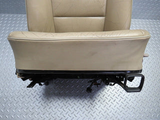 W124 Coupe front right seat leather beige used OEM