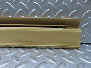 W123 rear left door sill trim beige used OEM