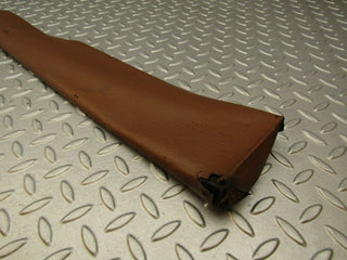 W108 b pillar trim cover left side brown used OEM