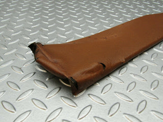 W108 b pillar trim panel right side brown used OEM