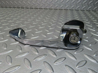 W108 chrome door handle front right no key used OEM