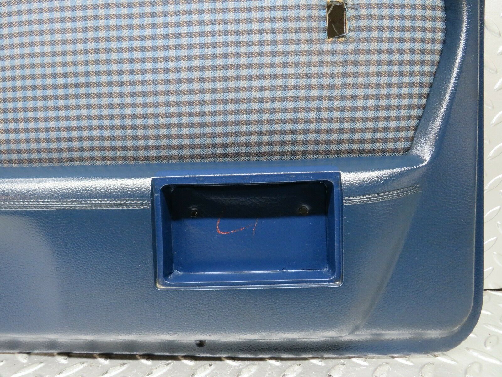 23177 Mercedes-Benz W116 350SE Rear Left Door Card Blue 1167370170