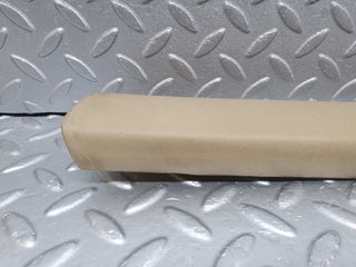 W126 a pillar cover left side beige used OEM