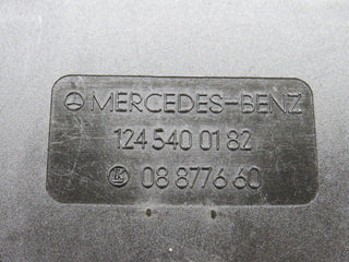 W124 Cabriolet fuse box lid used OEM
