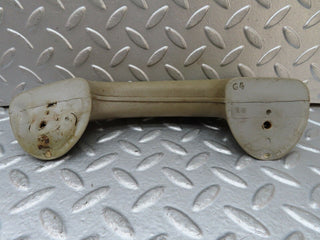 W120 Ponton right interior door handle grey rubber used OEM