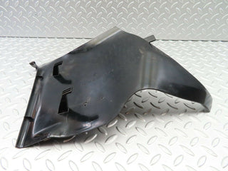 W124 Wagon front left kick panel trim black used OEM