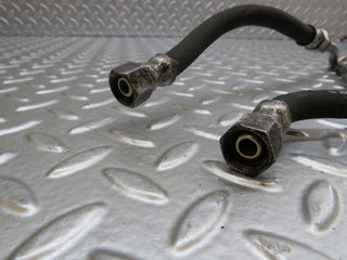 W116 power steering oil pipe hose pair used OEM