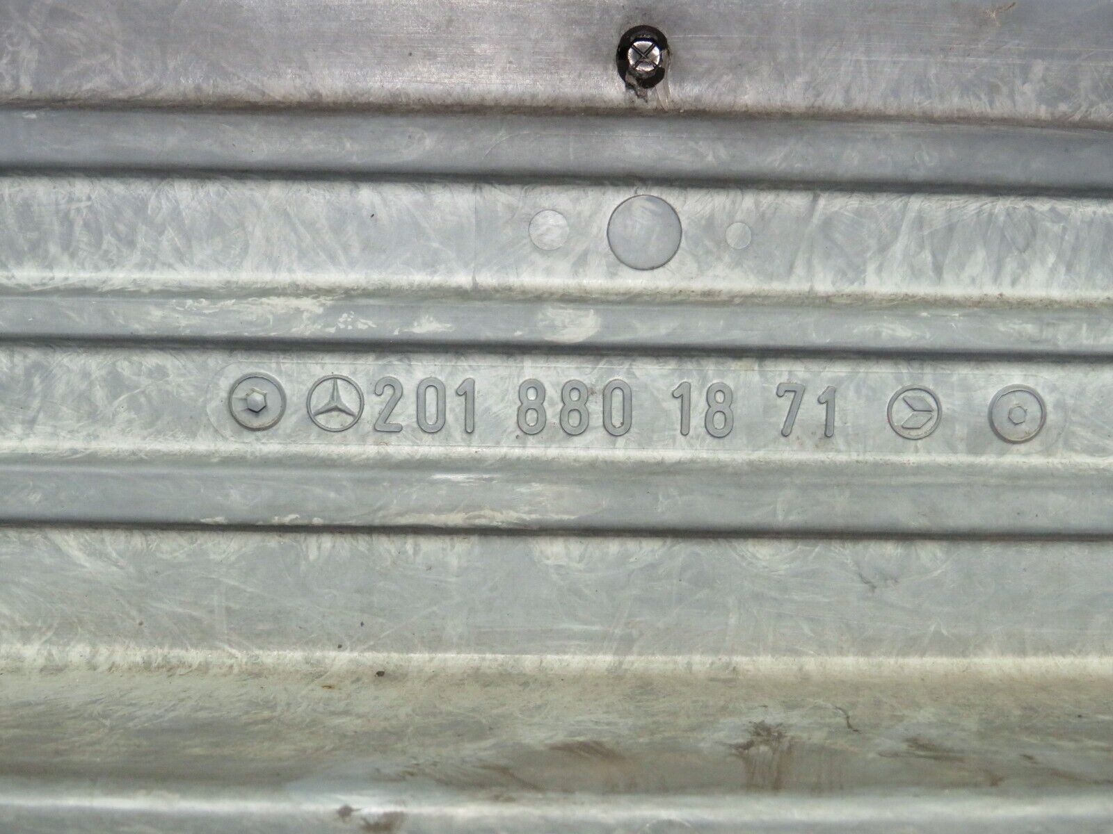 38984 Mercedes-Benz W201 190E 2.6L Rear Bumper 2018851625 2018801871