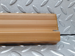 W124 front right door sill trim palomino used OEM