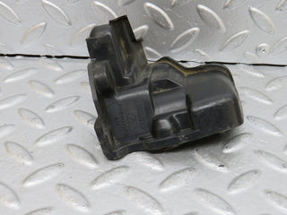 W123 front right door lock mechanism cover used OEM