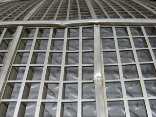 W108 bonnet grill chrome used OEM
