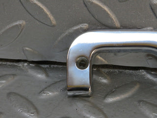 40623 Mercedes-Benz W123 300D Interior Chrome Door Latch Trim 1237230224