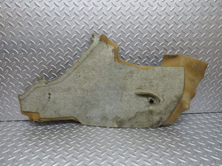 W124 Wagon centre console carpet left side grey used OEM