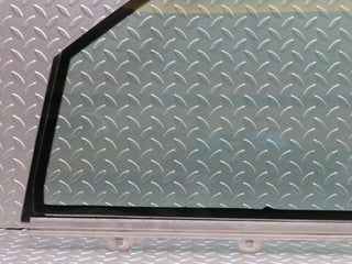 W140 front left door double window glass used OEM