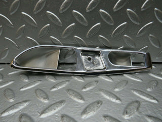 R107 SLC interior door handle chrome surround right side used OEM