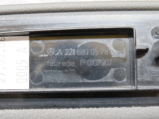 W221 cd player lower cover panel used OEM