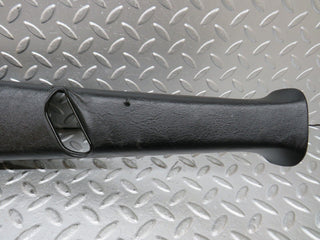 W123 Wagon b pillar cover left side black used OEM
